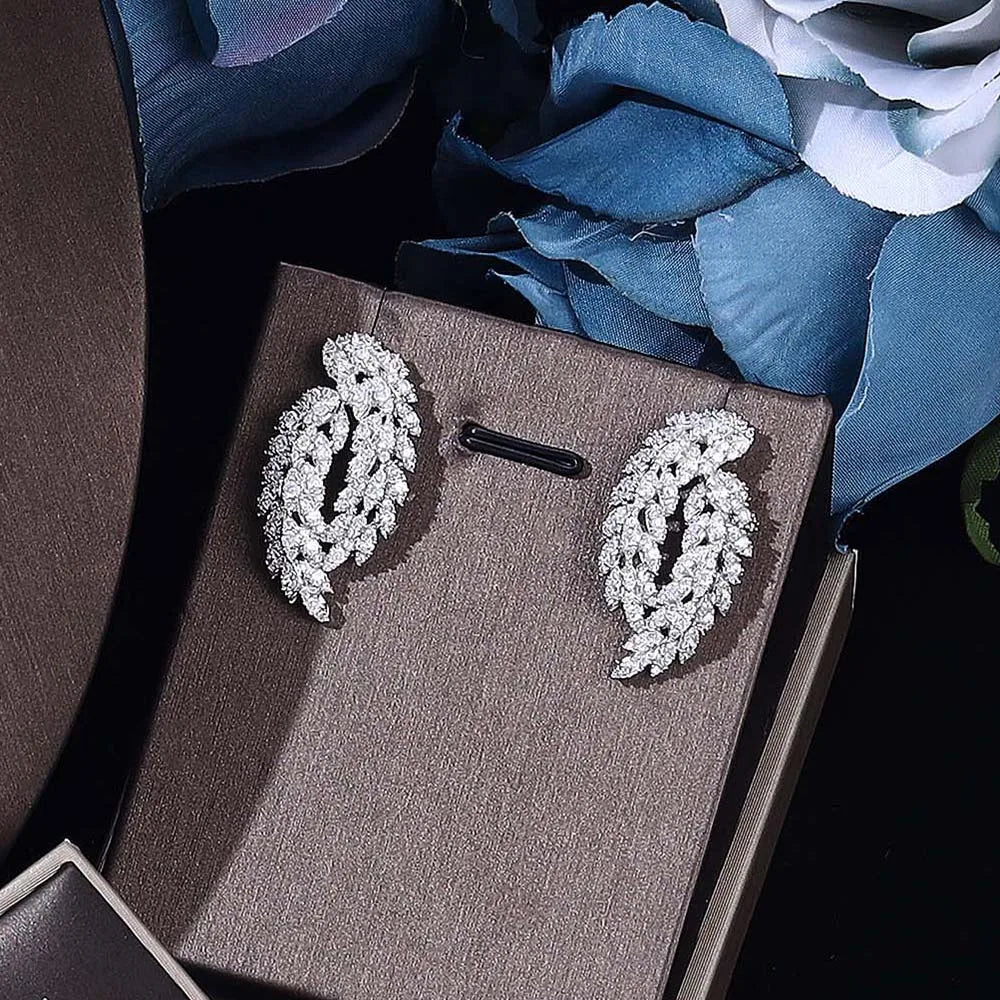 2023 Hot Selling Cubic Zirconia Bridal Wedding Jewelry Set Bridal 4-piece Set Women's Jewelry Set Jewelry Brand Reproduction